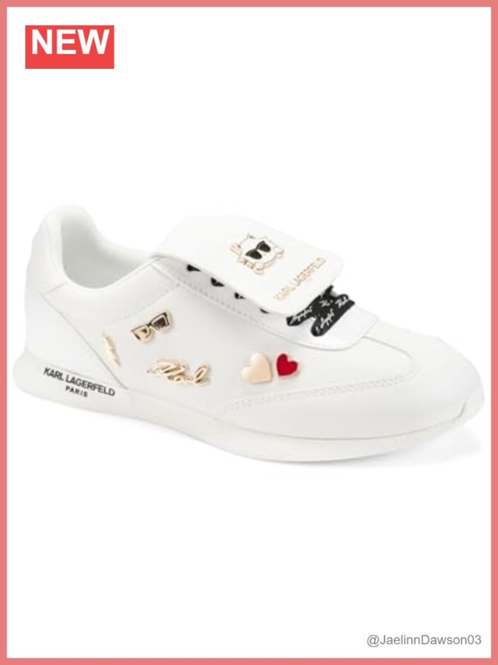 Karl Lagerfeld Margey Everyday Sneaker with Logo Detail